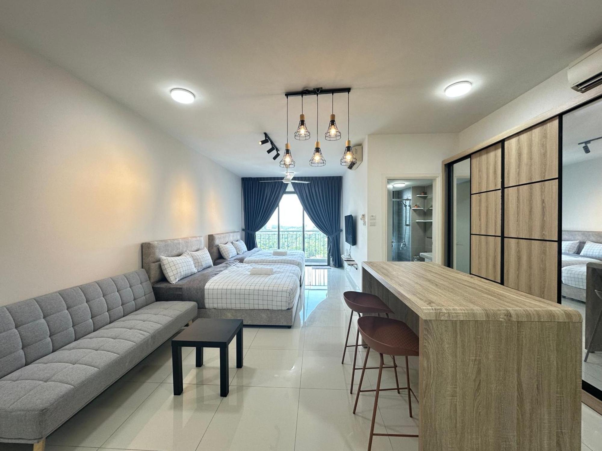 Teega Suites Puteriharbour By Wp Homestay Johor Bahru Szoba fotó